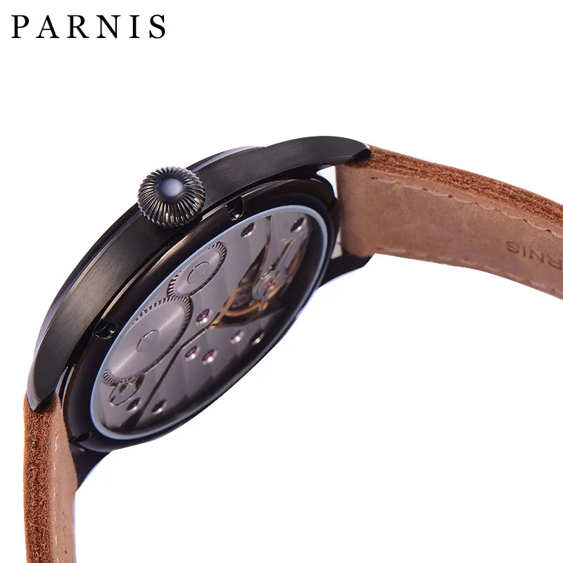 Casual-44mm-Parnis-Mechanical-Watches-Luminous-6497-Hand-Winding-Wrist-Watch-Men-Black-Dial-PVD-Case (1)