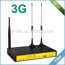 F3436 промышленный WCDMA HSPA+ 3g WI-FI маршрутизатор для интерактивных терминалах, цифровых носителях подстанции