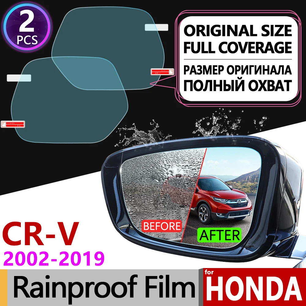 

for Honda CRV 2002 - 2019 Full Cover Anti Fog Film Rearview Mirror Accessories CR-V 2007-2011 2012 2013 2014 2015 2016 2017 2018