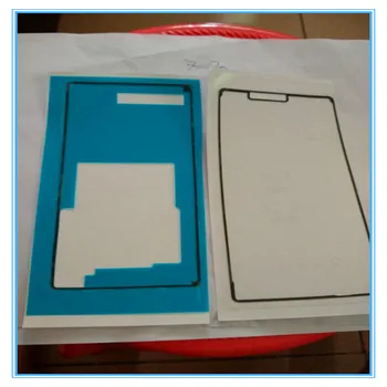 

100 Sets=200PCS New Front+Back Adhesive Glue Sticker For Sony Xperia Z3 D6643 D6653 LCD Housing Frame Plate Back Battery Cover