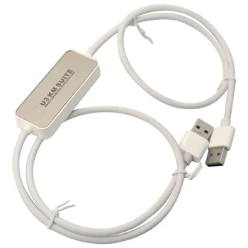 

Kaycube PC to PC U3 KM Suite SMART KM SWITCH WITH DATA LINK USB3.0 Transfer Cable Cord Data Sync Link Cable for Windows for MAC