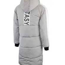 Мужские зимние Утепленные парки куртки мужские модные повседневные свободные большие размеры теплая длинная секционированная куртка пальто хлопок лайнер куртки