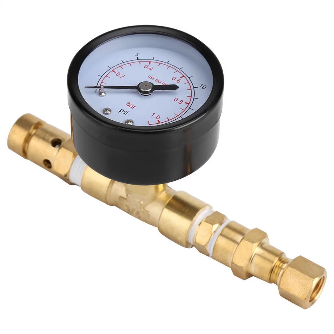 Шаровой регулируемый клапан 0 ~ 15psi для подачи пива в бочке G1/4|Другие инструменты