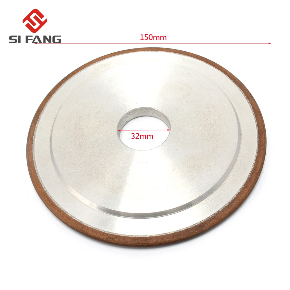 US $22.29 150mm Diamond Grinding Wheel Grinding Disc Saw Blade Ph 150 Grain Mill Sharpening Grinding Wheel Rotary Abrasive Tools R2