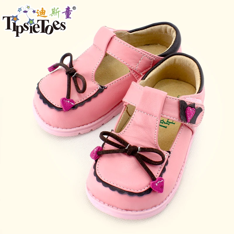 TipsieToes/брендовые высококачественные детские кроссовки с бантом для девочек 1-3 лет; Новинка года; сезон осень-весна; A65106