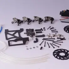 4 колеса гидравлический дисковый тормоз набор для 1/5 весы HPI Rovan baja 5b King motor truck 85182