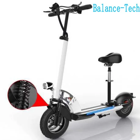 

Foldable Electric Scooter 48V Electric Skateboard Handle Adjustable with LED E-scooter 45km/h Shock Absorbtion Scooter for Adult
