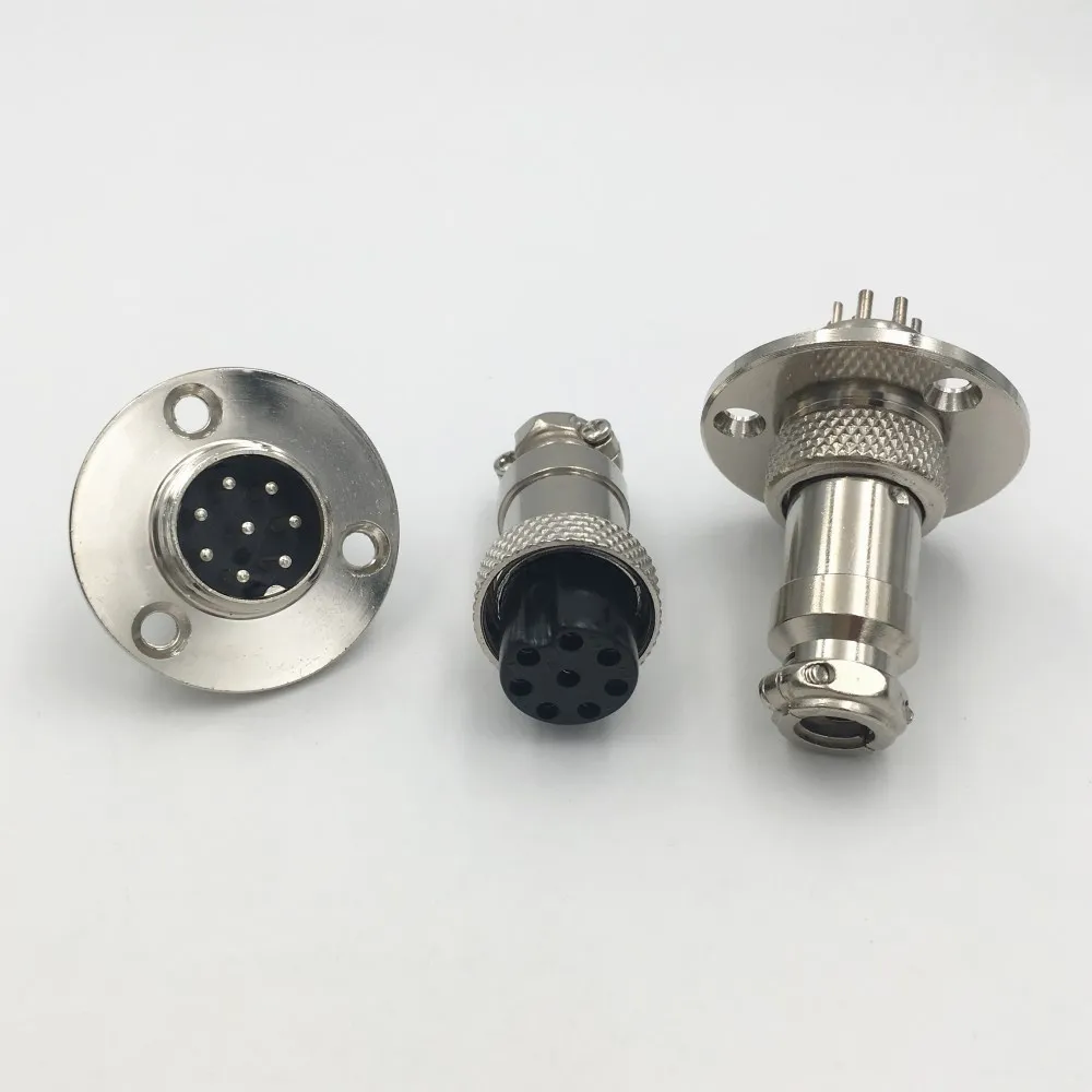 1 комплект GX16 с 3 х отверстиями фланец авиационный разъем XLR 16 мм 2 4 5 6 7 8 9