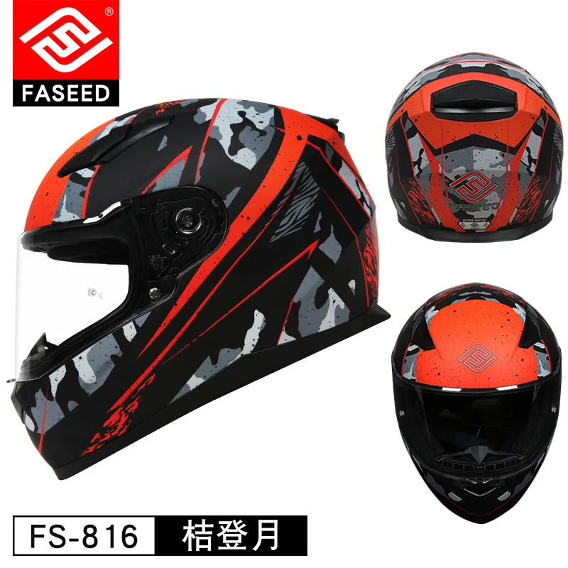 Faseed полный уход за кожей лица мотоциклетный шлем для мотокросса гоночный шлем велосипедные шлемы, шлемы Capacete DOT утвержден каска - Цвет: 28