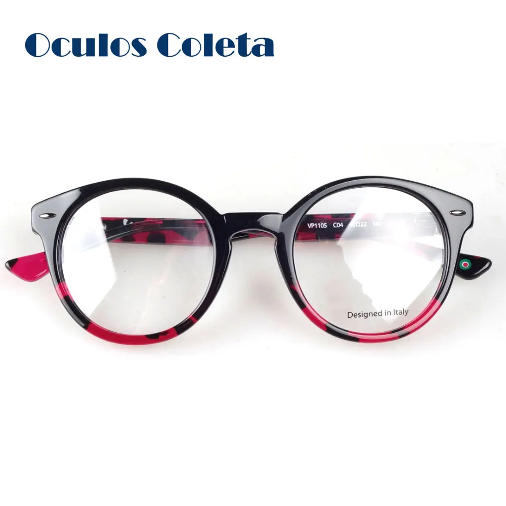 

Designer eyeglasses frames for women super retro style acetate