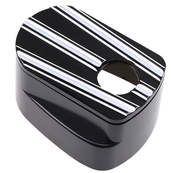 

POSSBAY CNC Aluminium Motorcycle Ignition Switch Covers Fit for Harley Electra Street Road Glide 2014-2017 Scooter Accessories