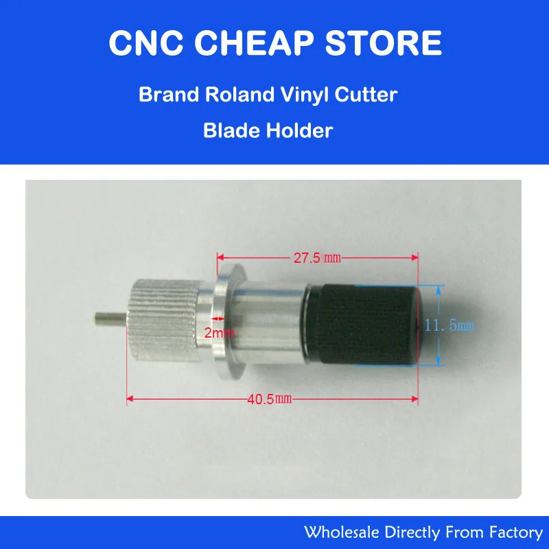 

New Roland Type Cutting Plotter Blade Holder Roland Vinyl Cutter Blades Knife Holder Free Shipping