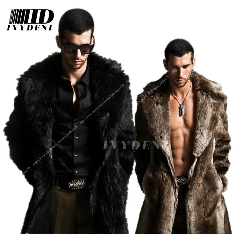 Popular Mens Faux Fur Coats-Buy Cheap Mens Faux Fur Coats