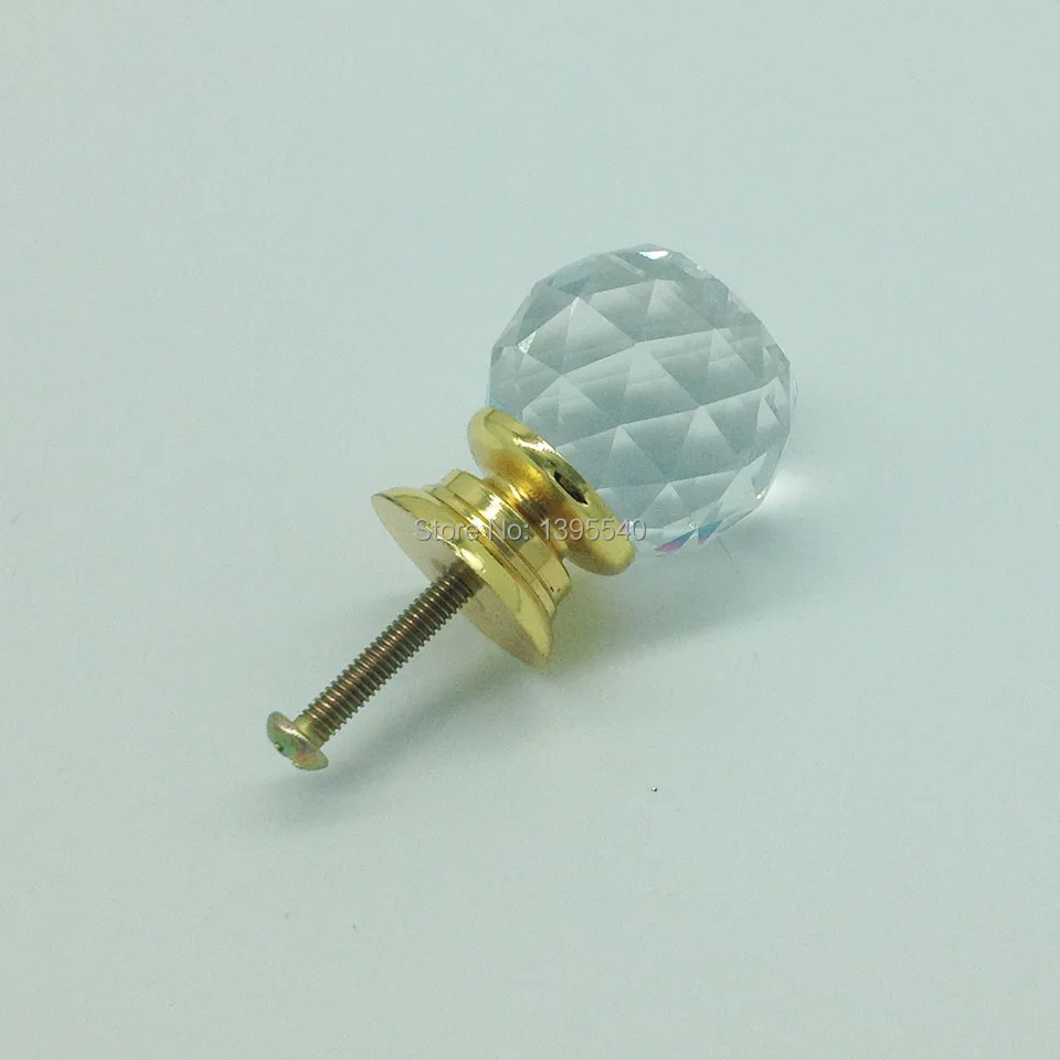 New K9 Clear Crystal Drawer Knobs Jewelry Box Drawer Pulls