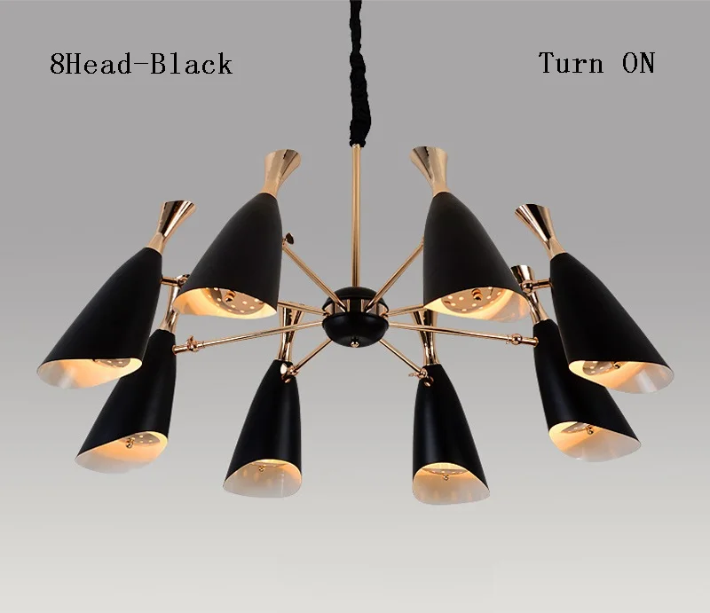 Modern pendant lights led  AC90-260V Muticolor Iron shade hanging lights  pendente foyer8