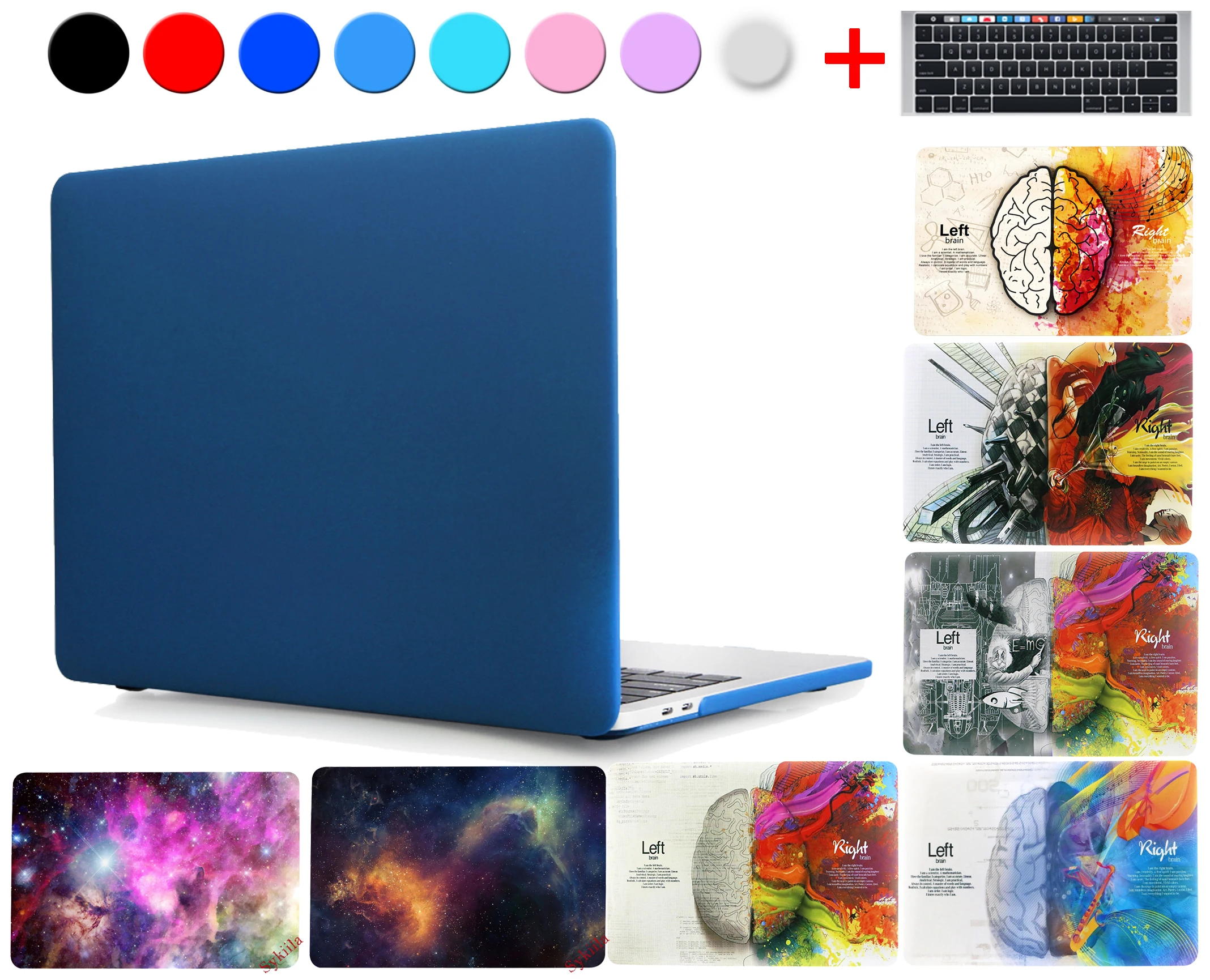 Case for Macbook Pro 13 A1706 Touch Bar A1708 2016 Air 11 12 Pro 13 15 Retina Matte Hard Crystal Laptop Bag Cover Color Shell