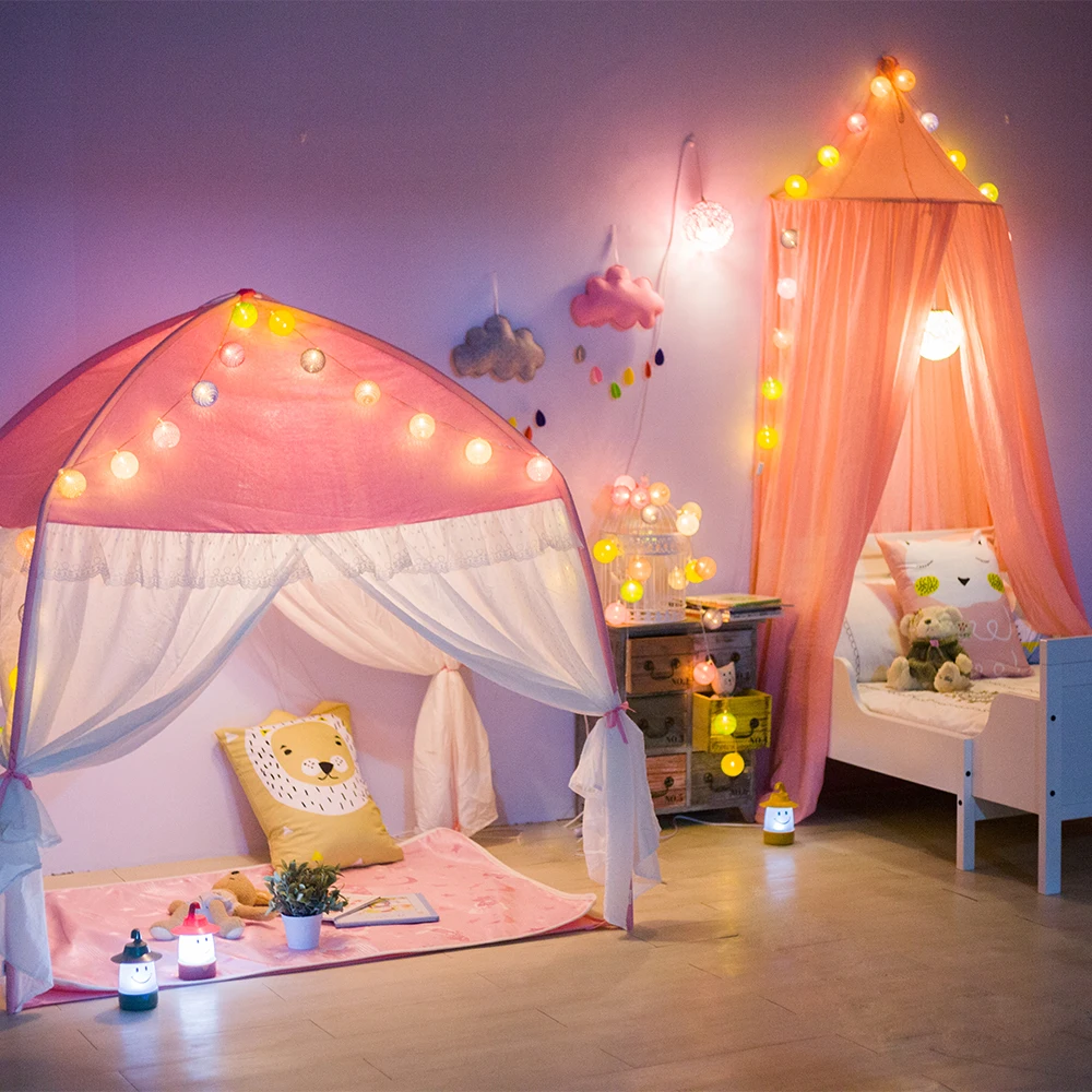 LoveTree Kids Indoor Outdoor Playhouse Princess Castle Summer Style