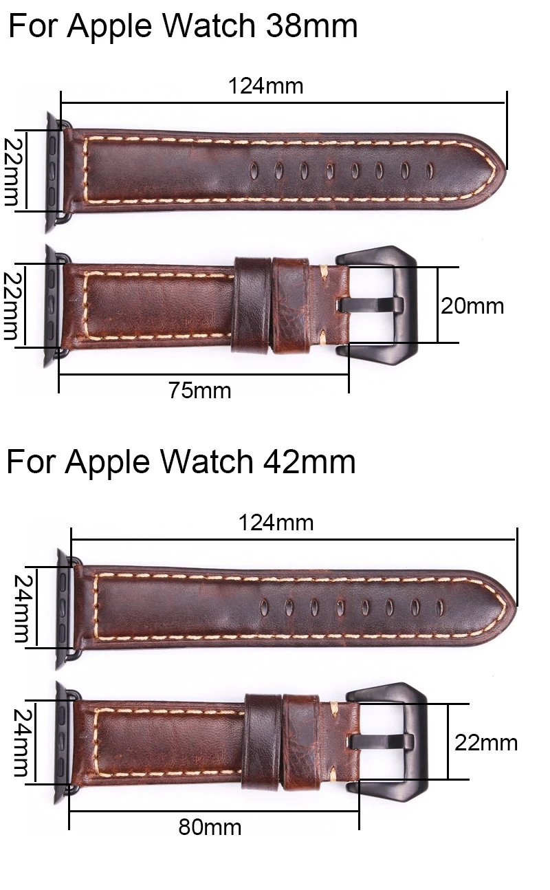 Пояса из мм натуральной кожи ремешок для Apple Watch группа 4 мм 42 мм Iwatch Группа 3 38 коровьей наручные браслет ремень 3 2 1