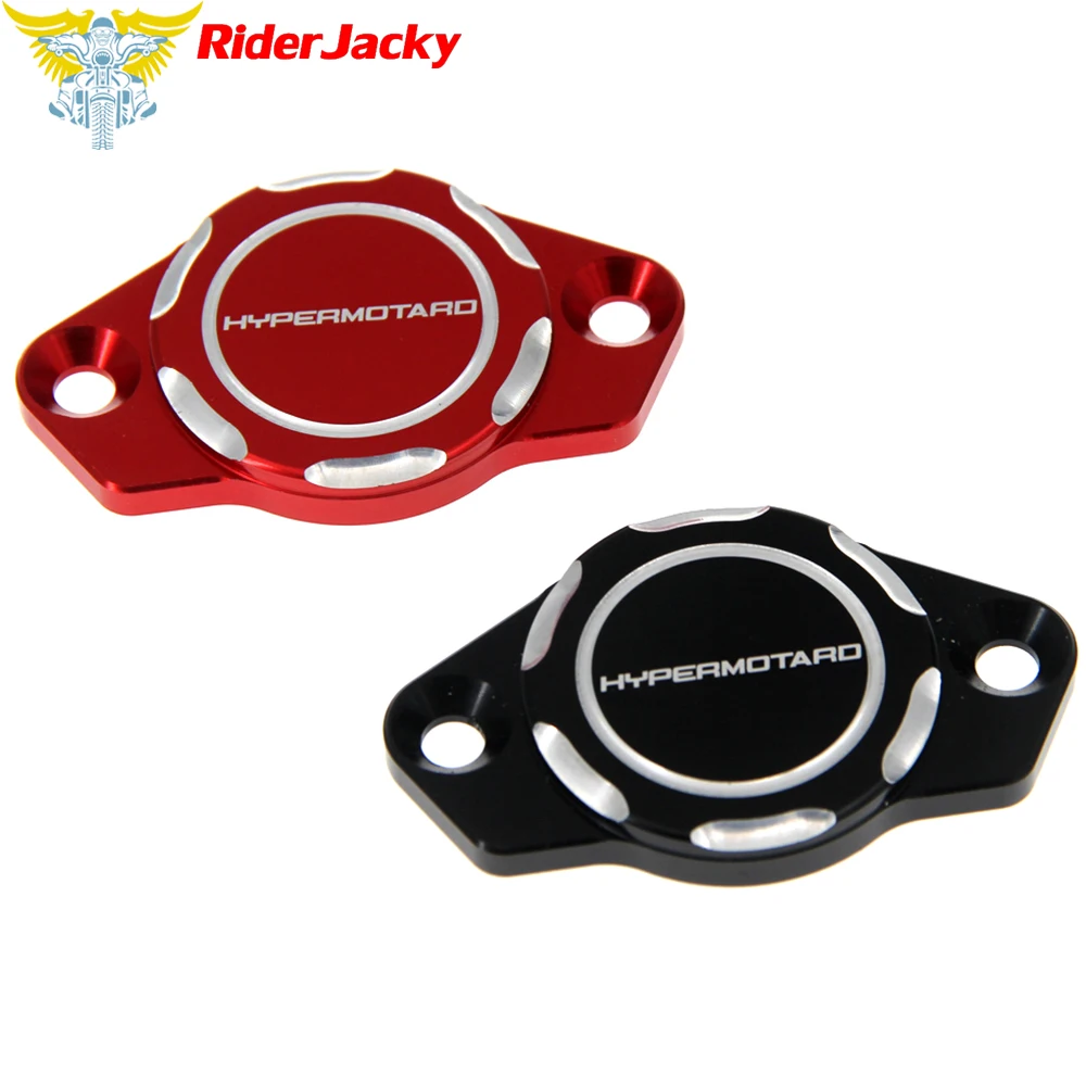 RiderJacky Черный Красный ЧПУ Мотоцикл Двигатель Масляный Фильтр Крышка Для Ducati