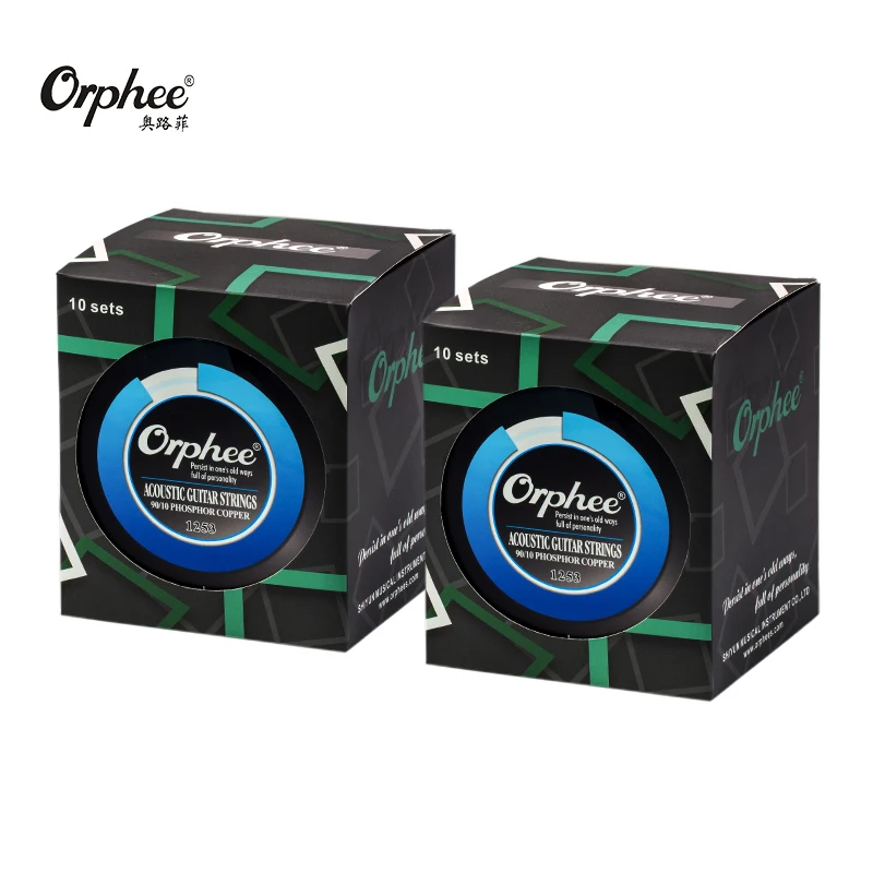 3 комплекта Orphee SA37/38/39 акустические гитарные струны стальной сердечник 90/10