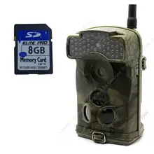 Free Shipping!Ltl Acorn 6310WMG 100 Degree Lens MMS GPRS Trail Game Hunting Camera Cam+Free 8GB SD Card