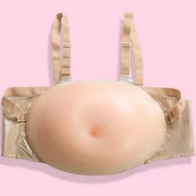 6-7 месяцев силиконовые искусственные имитирующие живот поддельные животик реквизит Pseudopregnancy 1850 г/шт