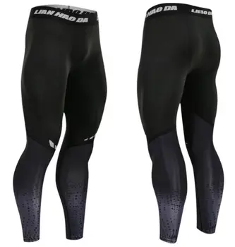 

High-elastic Mens Compression Leggings Fitness Base Layer Pants