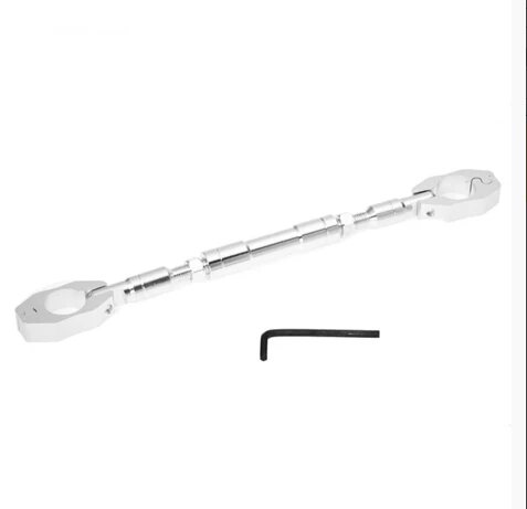 

AUTO 7/8" 22mm Motorcycle Handlebar Aluminum Handle Bar Brace & Clamp Dirt Pit Bike Sliver