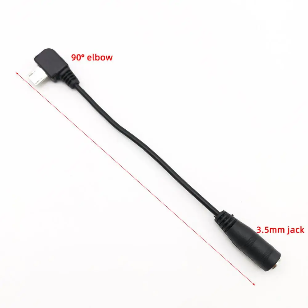 3 шт./лот V8 Android от mciro до гнезда 5 мм разъем AUX аудиоадаптер micro USB соединение для