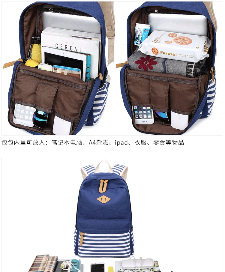 Fabreacndy 3 шт./компл. из плотной ткани с бахромой Для женщин рюкзак студентам школьная сумка с кошельком для ноутбука рюкзак женская школьная сумка для девочек-подростков