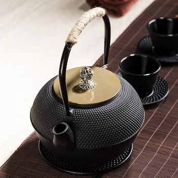 

Cast iron teapot +
