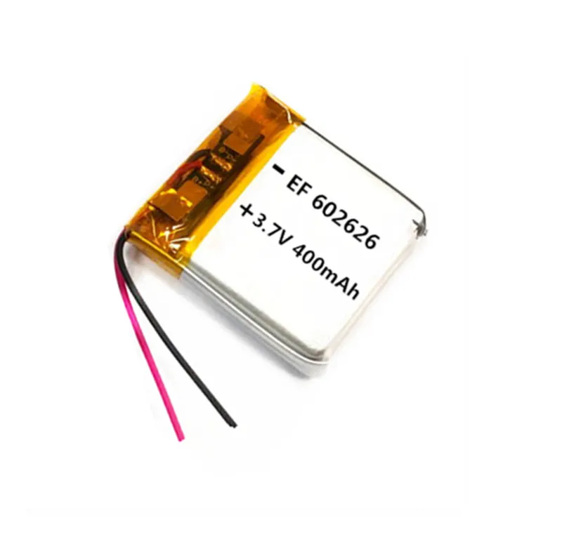 

Free Shiping 1pcs 3.7V 400mAH 602525 602626 PLIB polymer lithium ion / Li-ion battery for SMART WATCH GPS