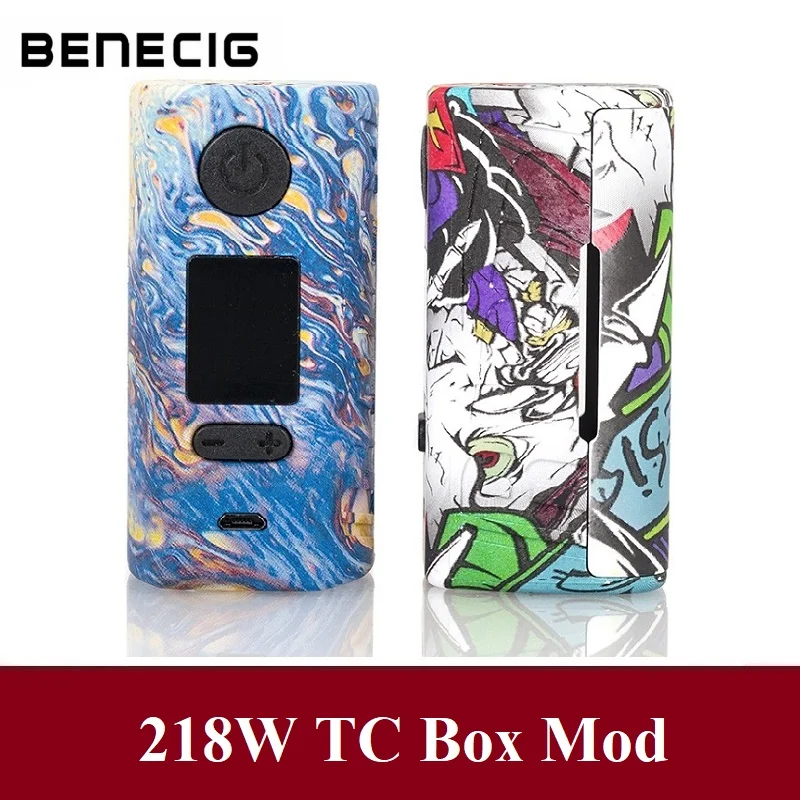 

Benecig 218w TC Electronic Cigarette Mod Vape Box Mod 18650 Battery 510 Thread Vs Drag 2 E-Cigarette Vapeador Mod