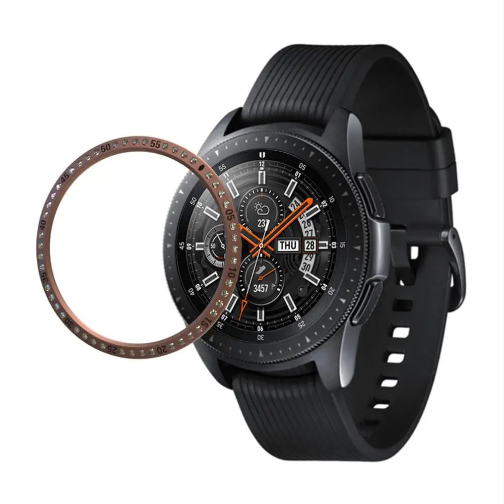 Для Samsung Galaxy Watch 42/46 мм Безель кольцо клейкая крышка против царапин Кристалл