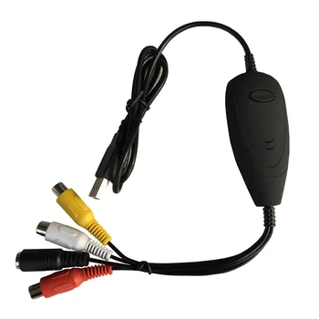 

usb2.0 analog video audio capture card,convet analog to digital through PC work for Win7 8 10, Free shipping