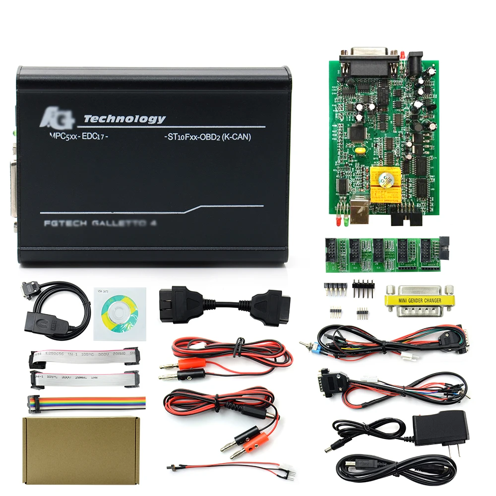 Горячая Распродажа 0475 Fgtech Galletto 4 Master V54 ECU Программатор добавьте функция BDM/OBD K CAN Fg