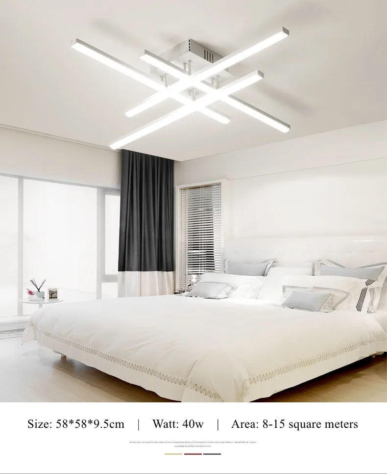 Surface mount ceiling chandeliers modern led chandelier lighting fixtures 6