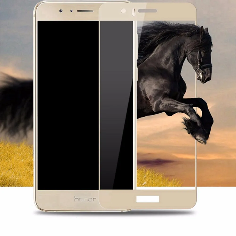 Для Huawei Honor 8 закаленное стекло 9H полное покрытие для 3D чехол Защита экрана Honor8