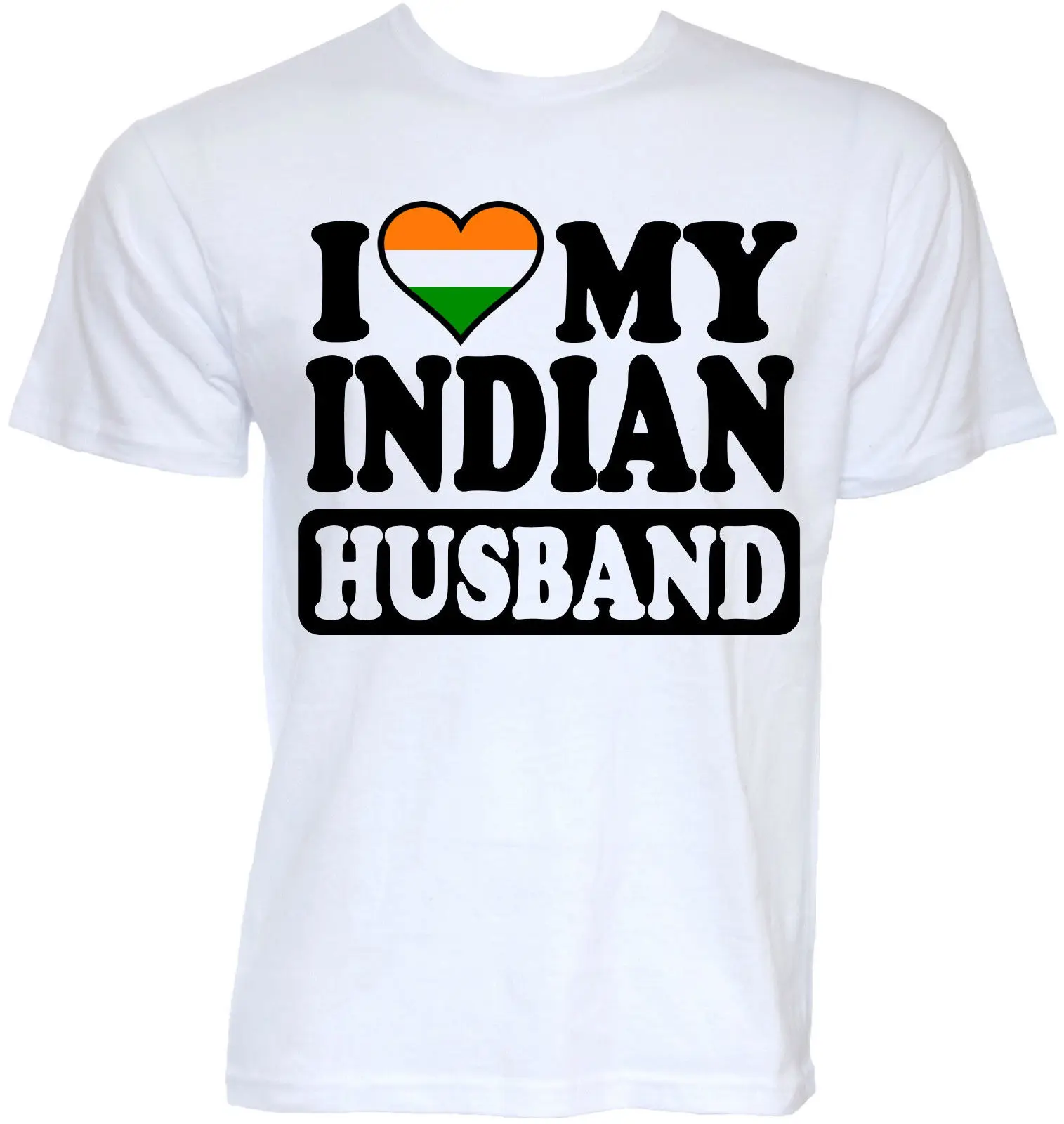 MENS FUNNY COOL NOVELTY INDIAN HUSBAND INDIA FLAG T SHIRTS JOKE GIFTS