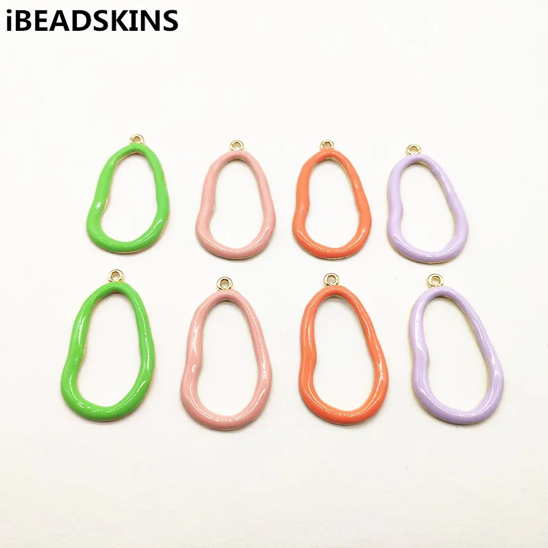 

New arrival! 39x22mm 50pcs oval shape charm for stud earrings,earrings accessories,Earring parts hand Made earring making