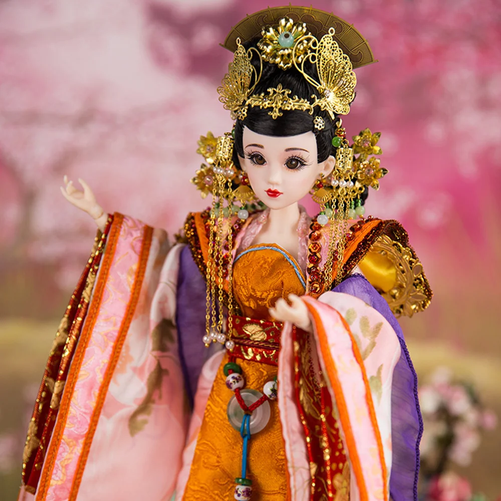 

Genuine East Charm 1/6 like BJD doll Chang sun Queen with makeup limited edition gift exquisite gift box packaging toy.