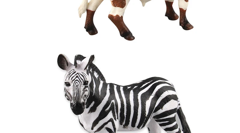 African Wild Animals Toys Antelope Zebra  Cattle Bull Argali Model Action Figures Lifelike Collectible Dolls Figurine Decor Gifts_07
