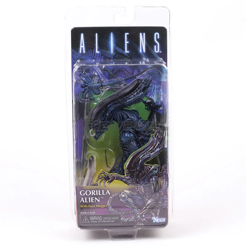 

NECA Aliens Gorilla Mantis Alien Queen Face Hugger PVC Action Figure Collectible Model Toy 3 Styles