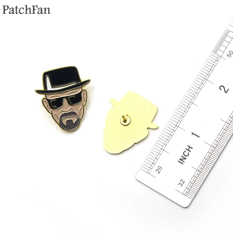 Patchfan ломающий Bad цинк металлический Узелок Значки para рубашка сумка одежда рюкзак броши для обуви значки медали украшения A1783
