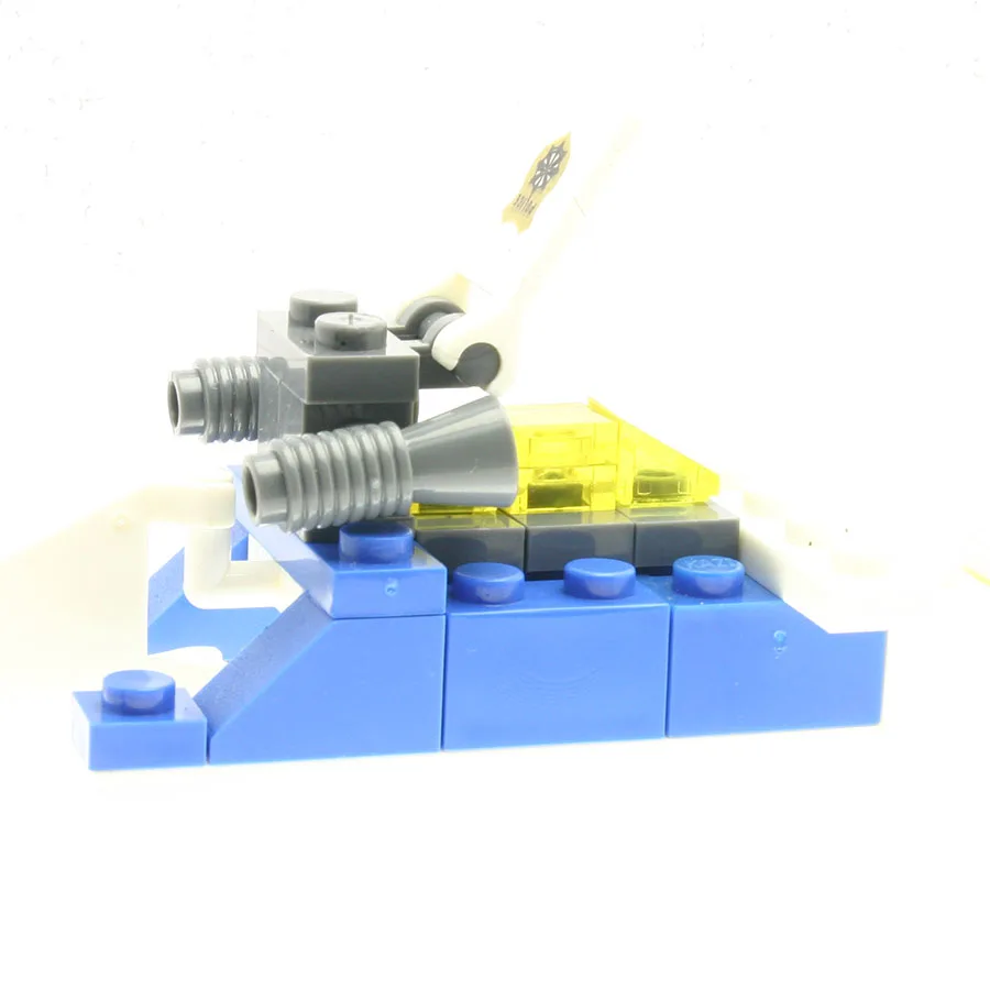 30 шт./компл. водяной пистолет Launcher лодка Модель Цифры дизайнерские игрушки для детей Модель Строительство наборы совместим со всеми