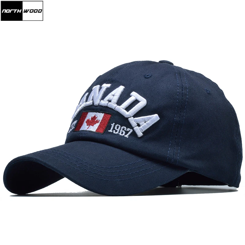 

[NORTHWOOD] New Canada Embroidery Baseball Cap Women Summer Hats Caps Men Snapback Letter Trucker Cap Casquette Homme