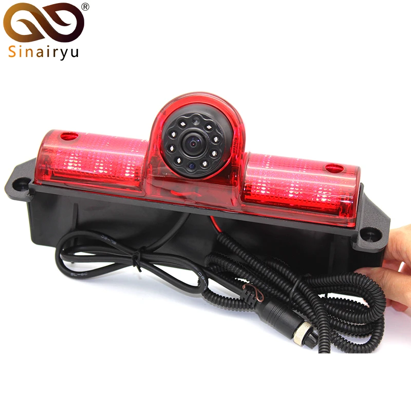 

Sinairyu Car Brake Light Backup Camera For CHEVROLET EXPRESS VAN GMC SAVANA VAN CCD Reverse Rear View Auto Camera Parking LED