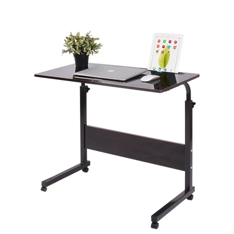  2018 Foldable Computer Table Adjustable Portable Laptop Desk 80*40CM Rotate Laptop Bed Table Can be