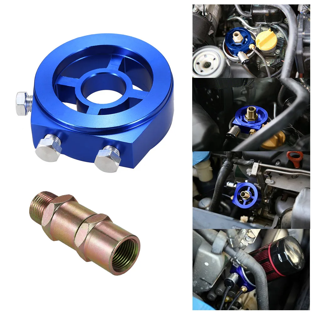 

Universal Oil Filter Adapter Cooler Sandwich Plate