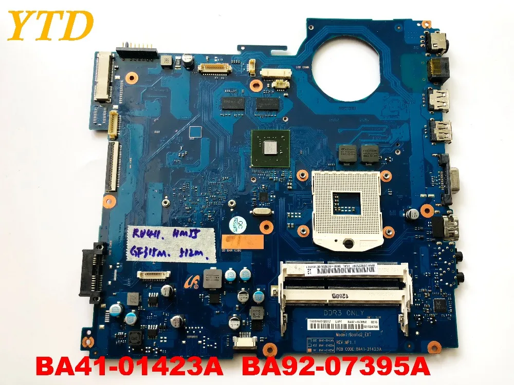 Оригинальный Для SAMSUNGN RV411 материнская плата BA41-01423A BA92-07395A протестированный